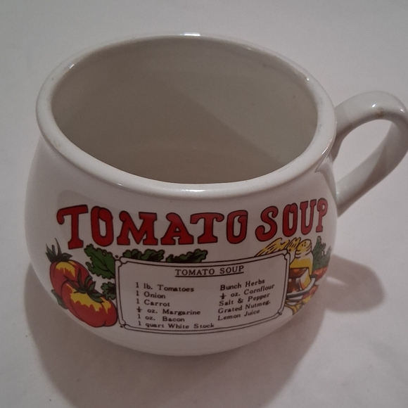 Unbranded Other - EUC Vintage Tomato Soup Ceramic Mug